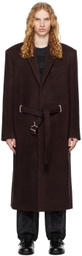 Y/Project Brown Y Belt Coat