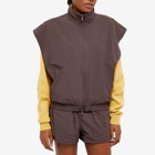 Fear of God ESSENTIALS Women's Running Vest in Plum