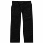 Engineered Garments Men's Cord Deck Pant in Black