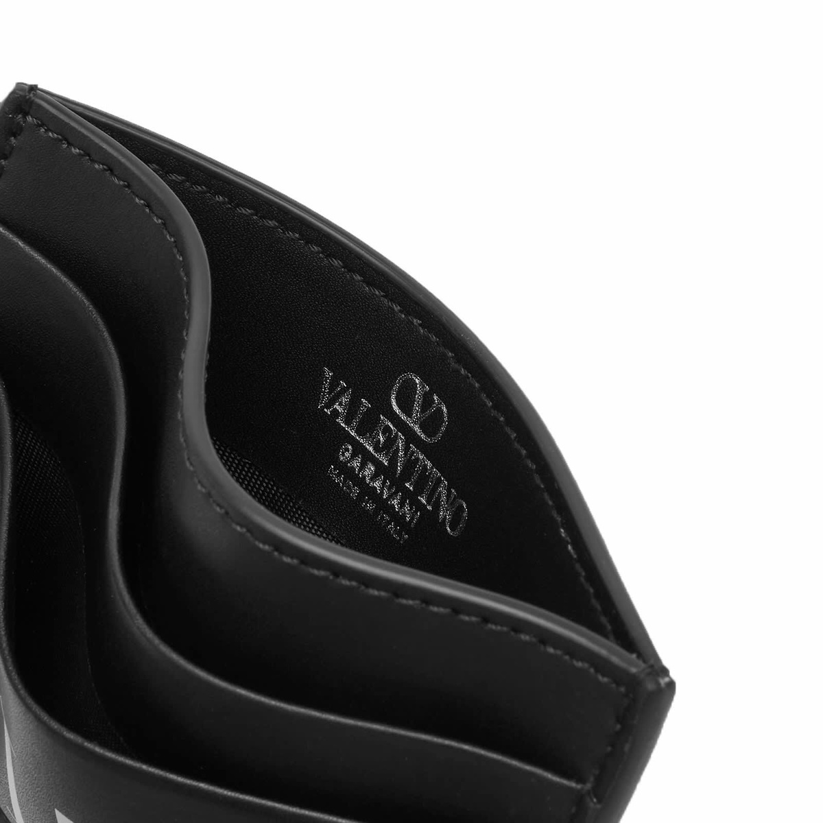 Valentino Men's VLTN Card Holder in Nero 