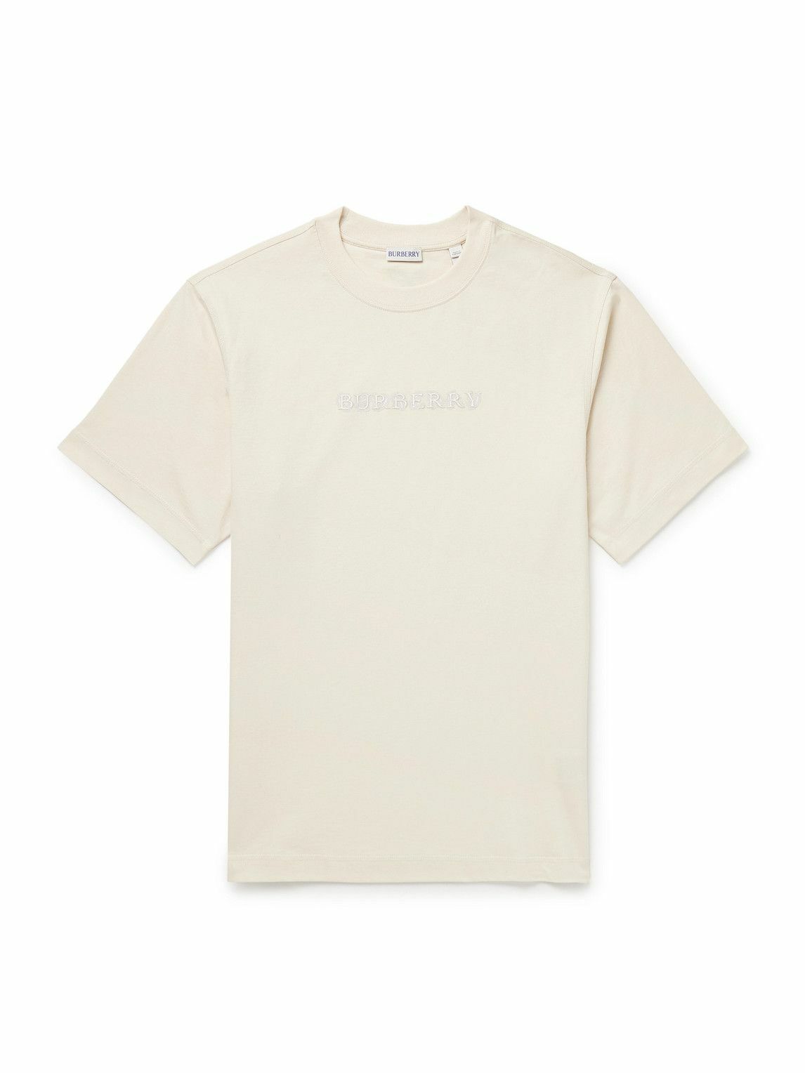 Burberry Men's Swincroft Monster Print T-Shirt in White Burberry