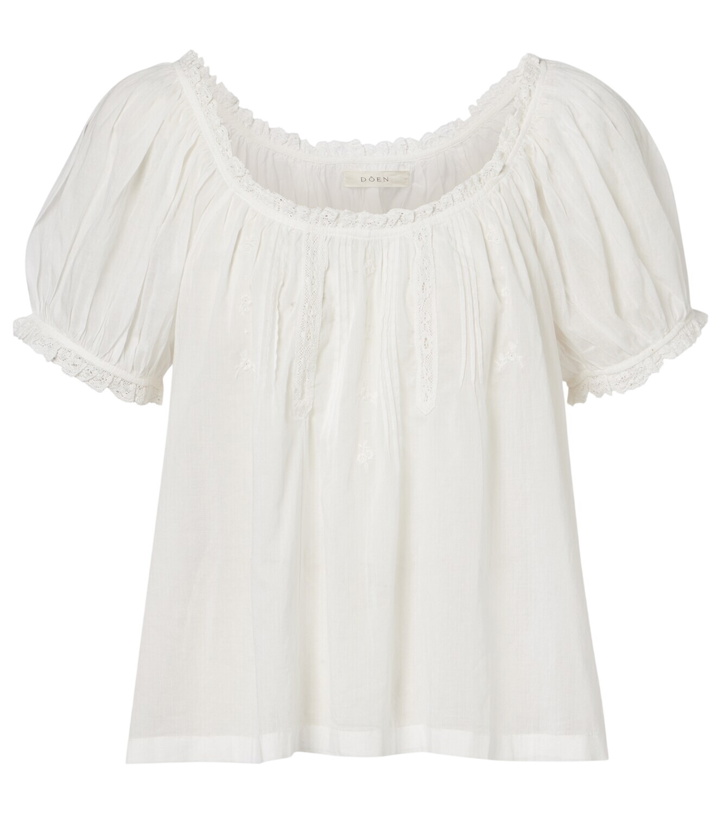 Photo: Dôen Frederica cotton voile top