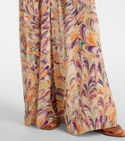 Alexandra Miro Chloe printed georgette kaftan