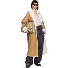 Loewe Tan Shearling Long Coat