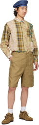 Engineered Garments Khaki Fatigue Shorts