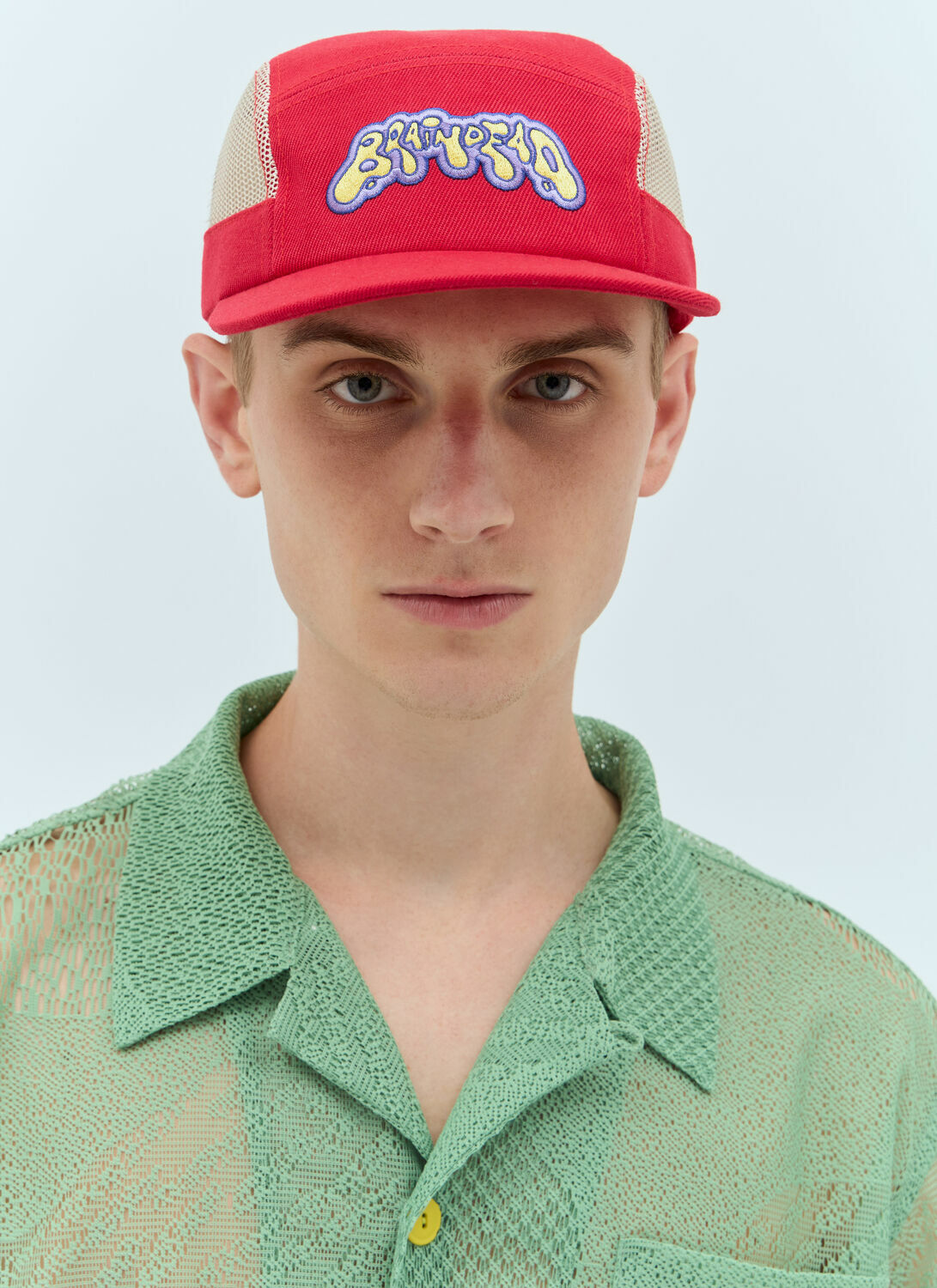 Brain Dead Mesh Panel Camp Baseball Cap