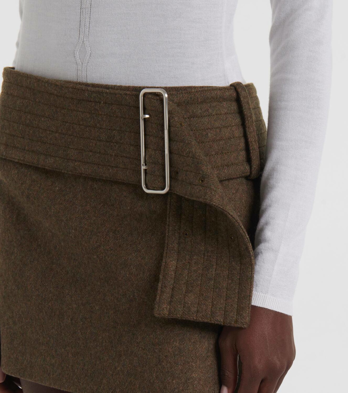 Ferragamo Wool miniskirt Salvatore Ferragamo