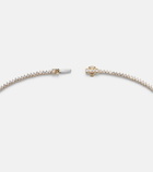 Stone and Strand 14kt gold (585/1000) earrings with diamonds