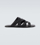 Manolo Blahnik Marvin leather sandals