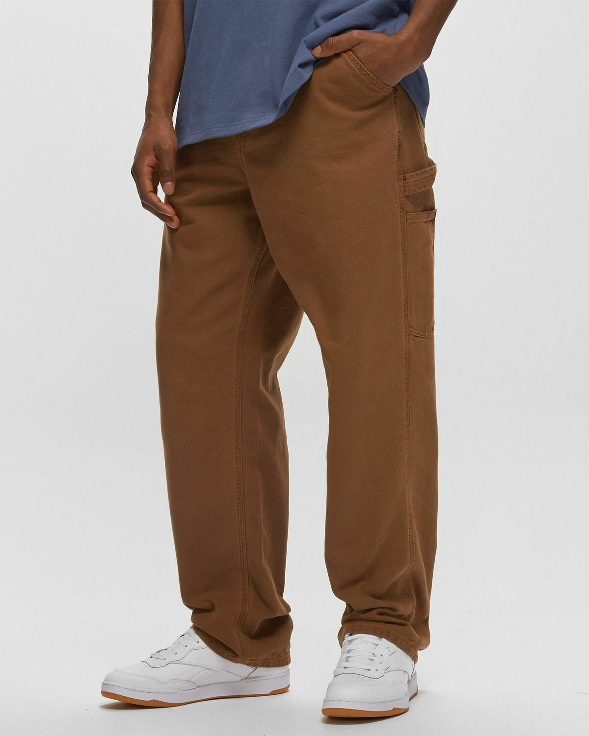 Carhartt Wip Single Knee Pant Brown Casual Pants Carhartt WIP