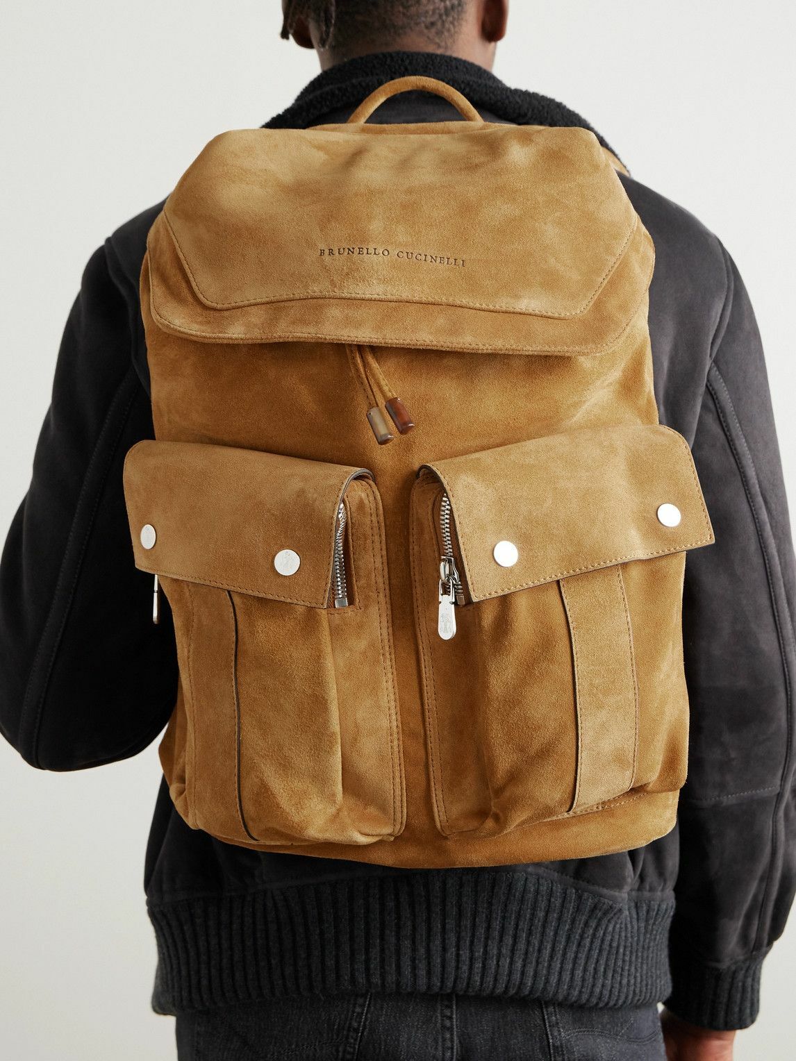 Brunello Cucinelli - Suede Backpack