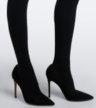 Nour Hammour Whit cashmere and wool tights