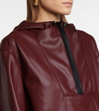 Deveaux New York - Parker faux leather jacket