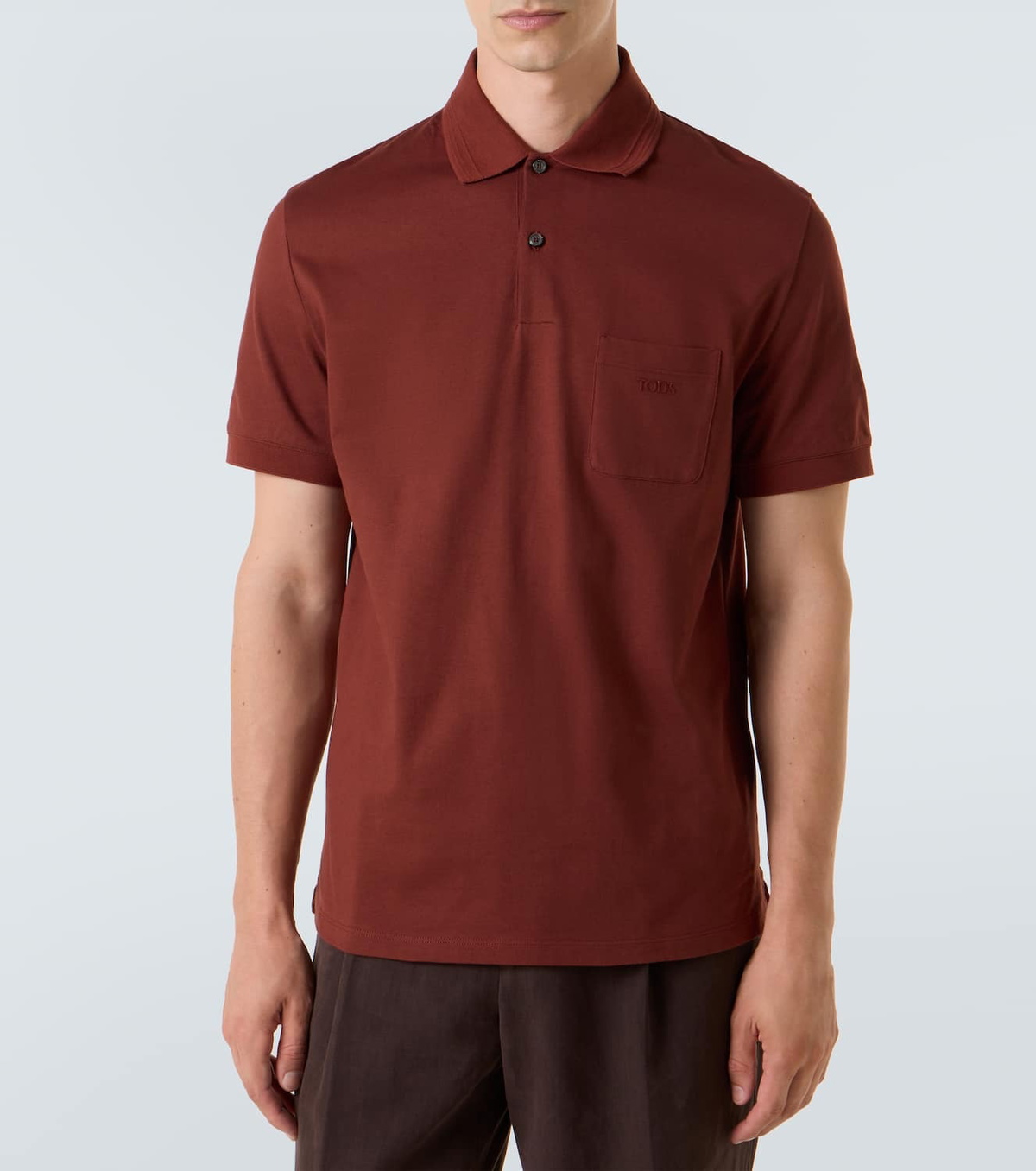 Tod's Logo cotton polo shirt