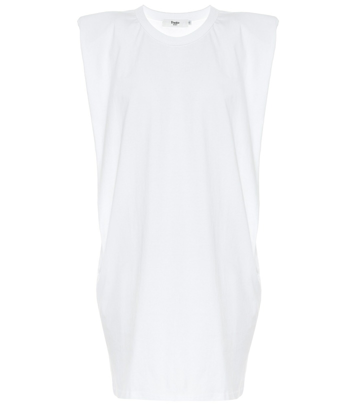 Photo: The Frankie Shop - Tina cotton-jersey minidress