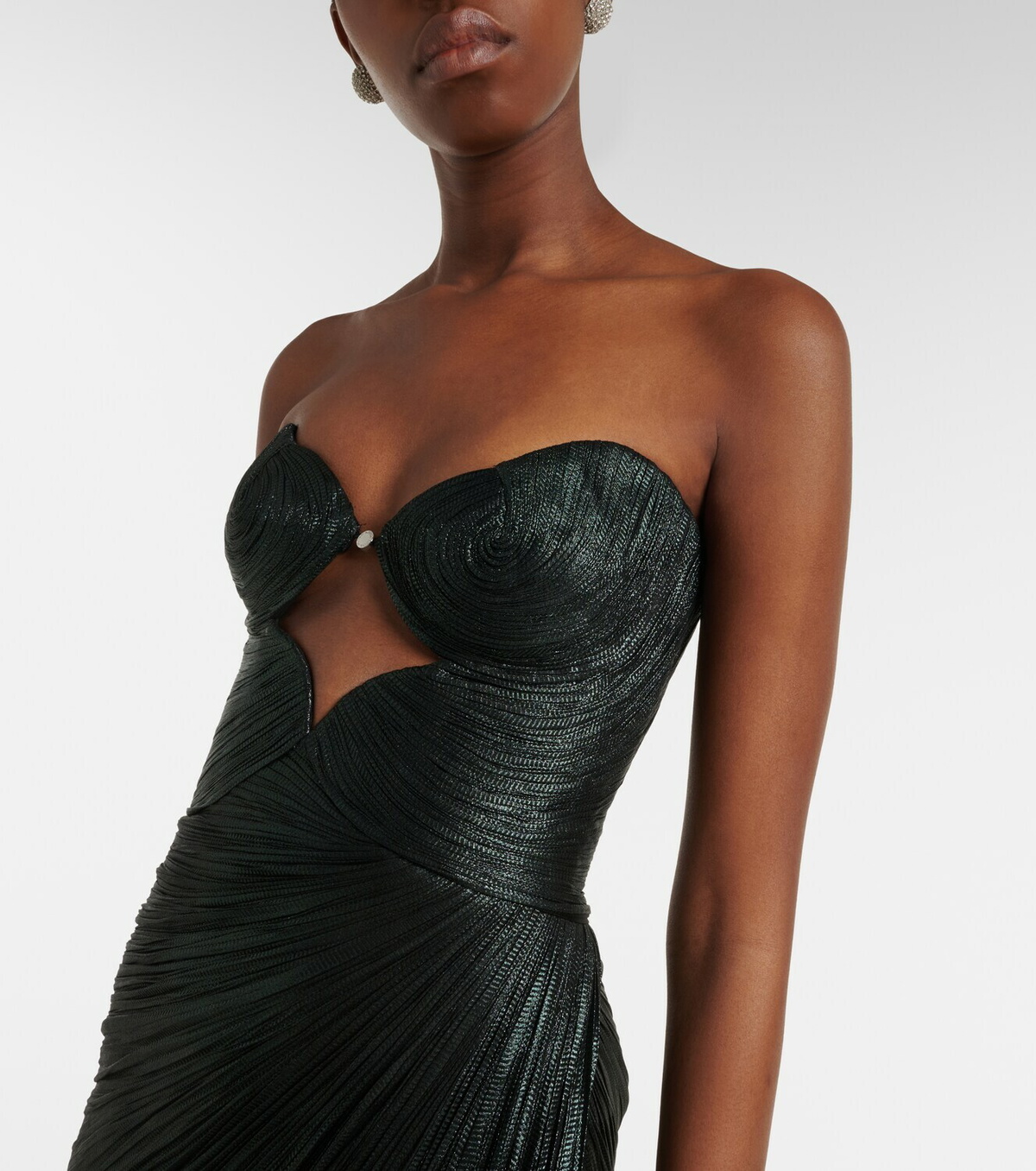 Maria Lucia Hohan Amisha tulle bustier gown