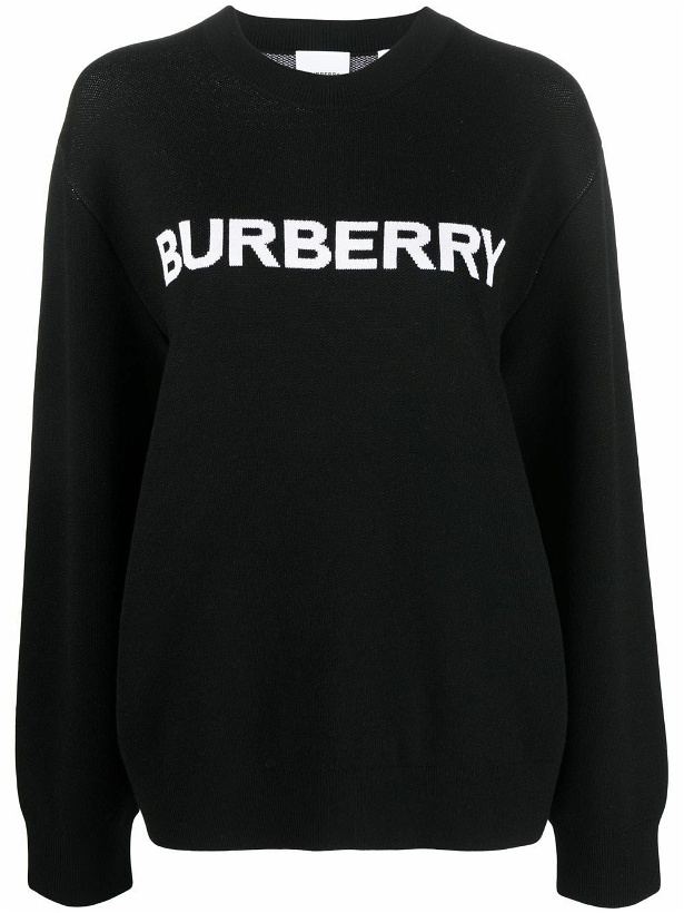 Photo: BURBERRY - Logo Cotton Sweatshirt