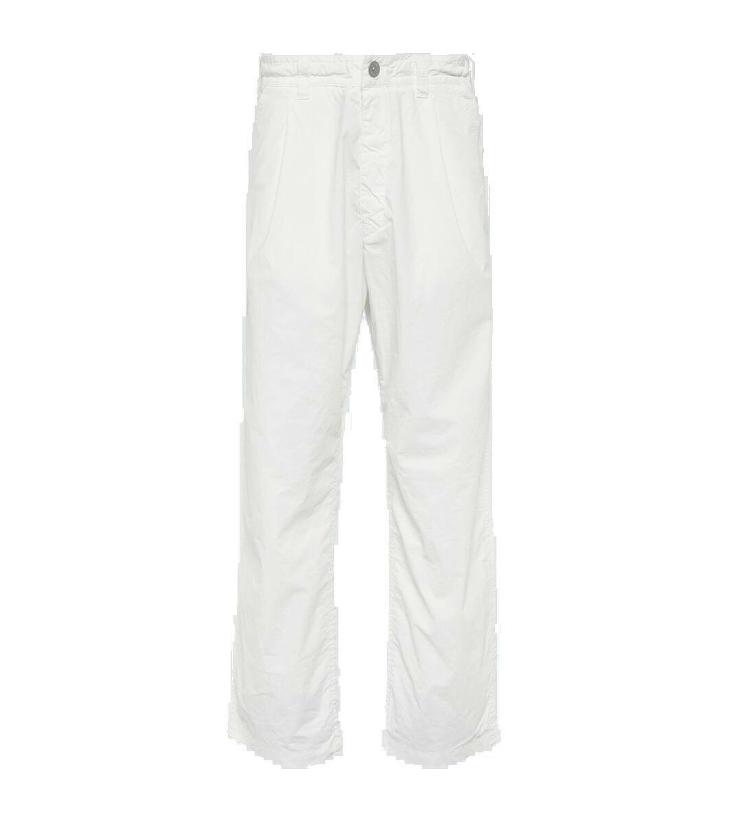 Marina cotton straight pants