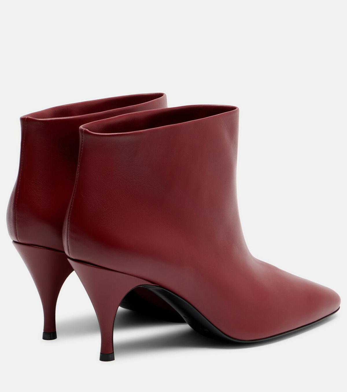 Herbert Levine Silhouette leather ankle boots