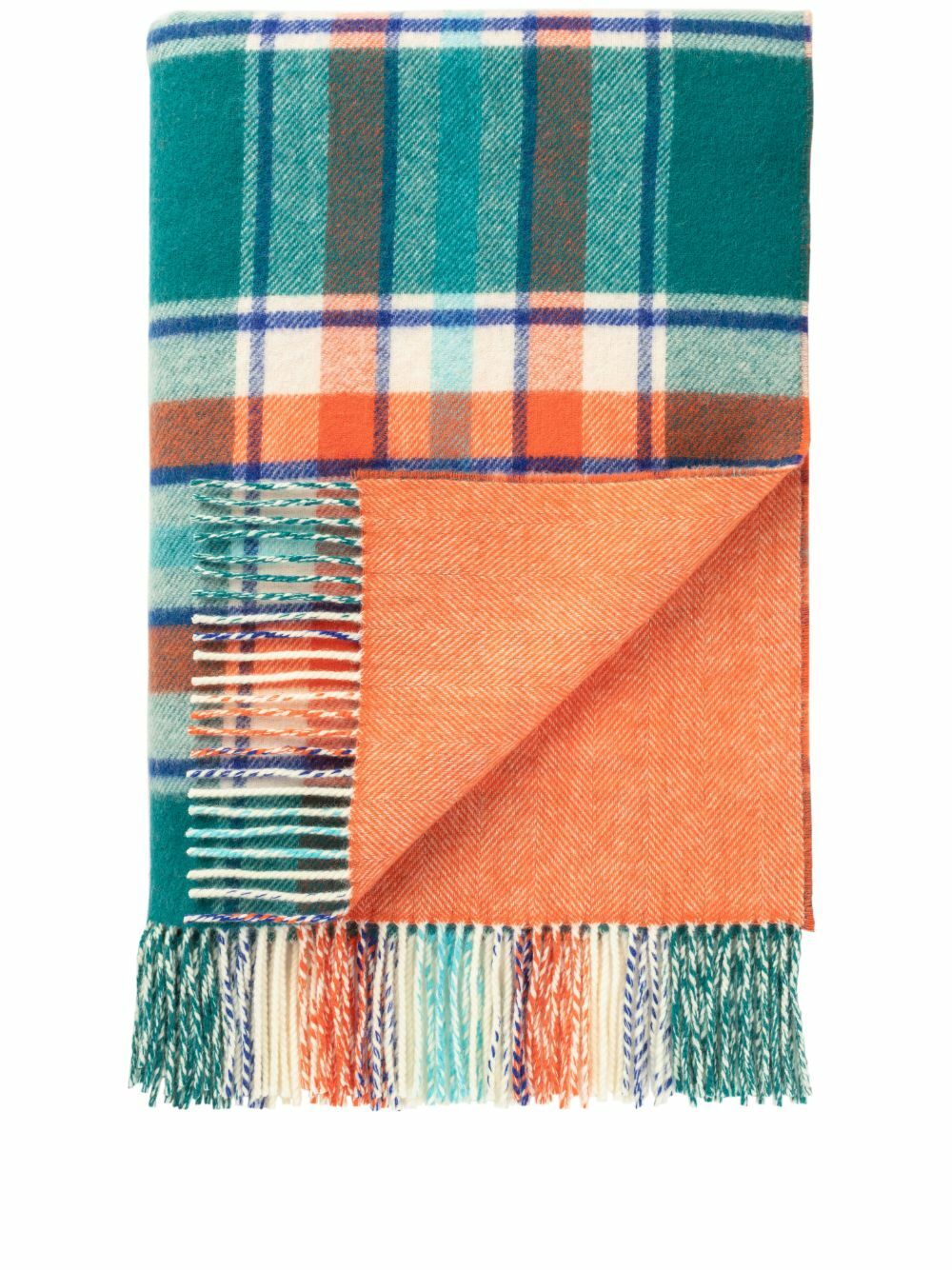 Johnstons Of Elgin Reversible Wool Throw