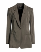 Giorgio Armani Womens Blazer Military in Green