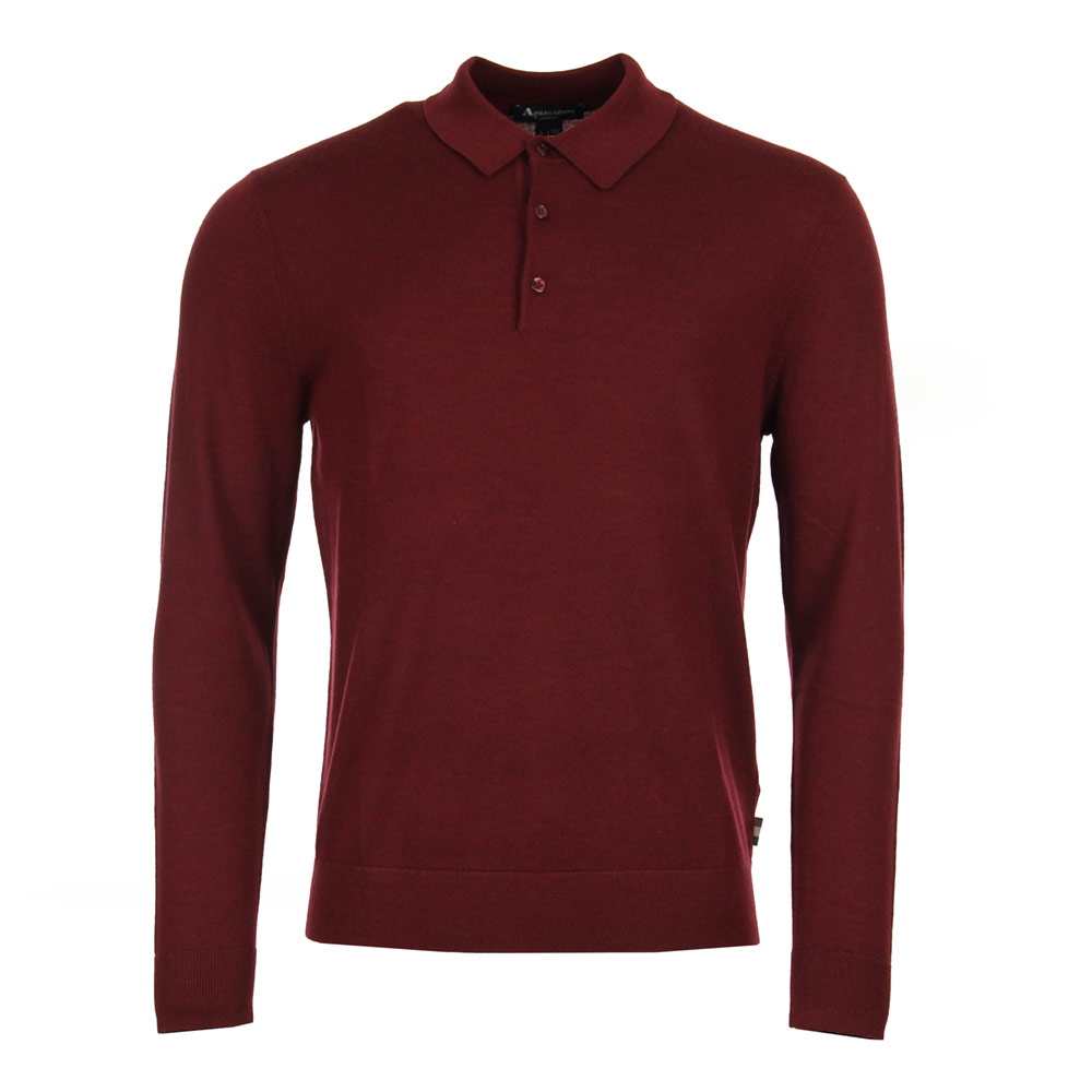 Polo Knit - Bordeaux