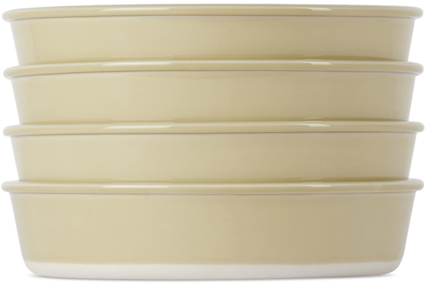 Jars Céramistes Yellow Cantine Deep Bowl Set, 4 pcs