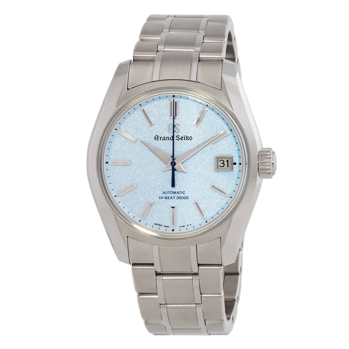 Photo: Grand Seiko Heritage ''Frost'' Collection Automatic Blue Dial Unisex Watch SBGH295G