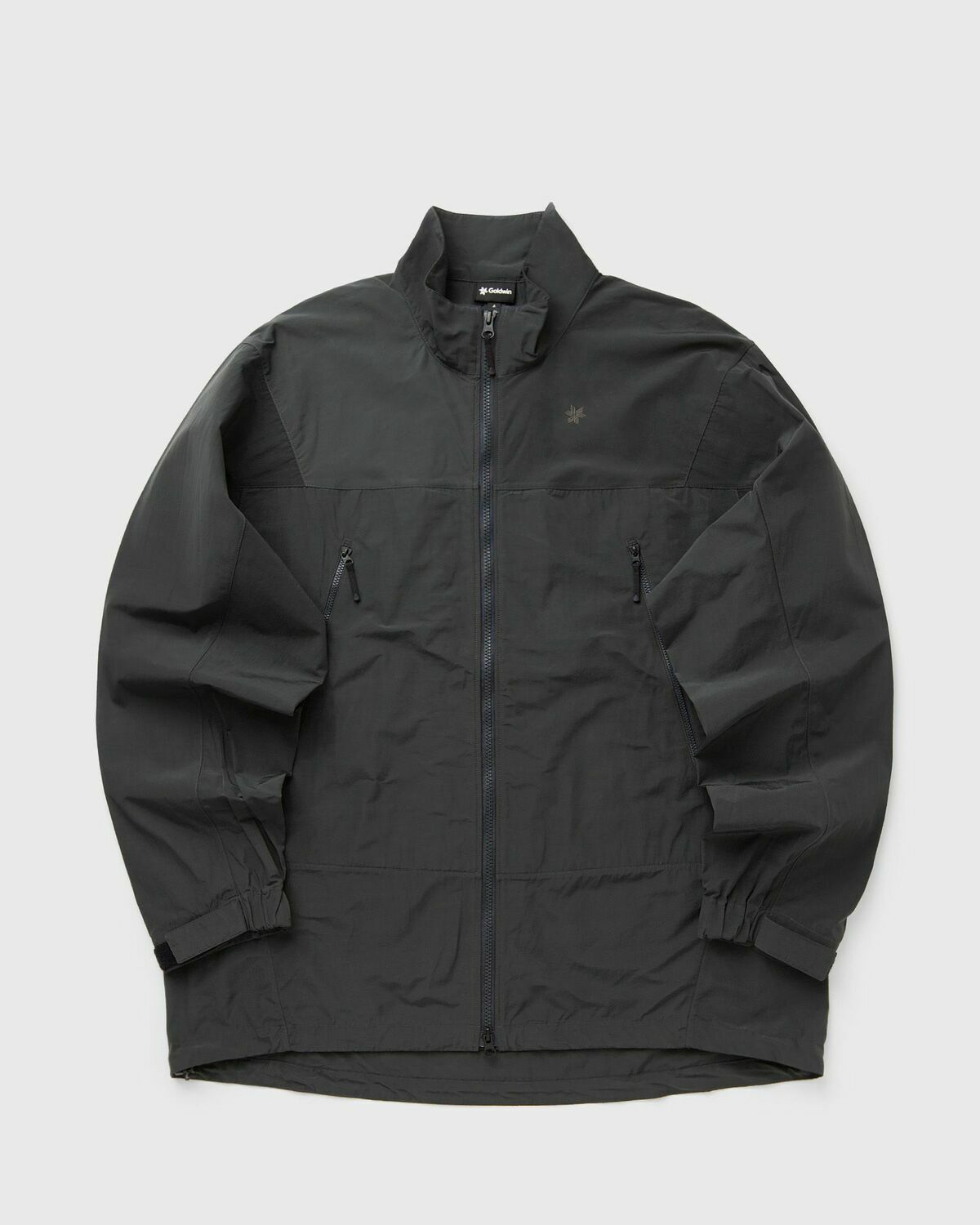 Goldwin Nylon Multi Purpose Jacket Grey Mens Windbreaker