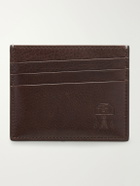 Brunello Cucinelli - Logo-Debossed Full-Grain Leather Cardholder