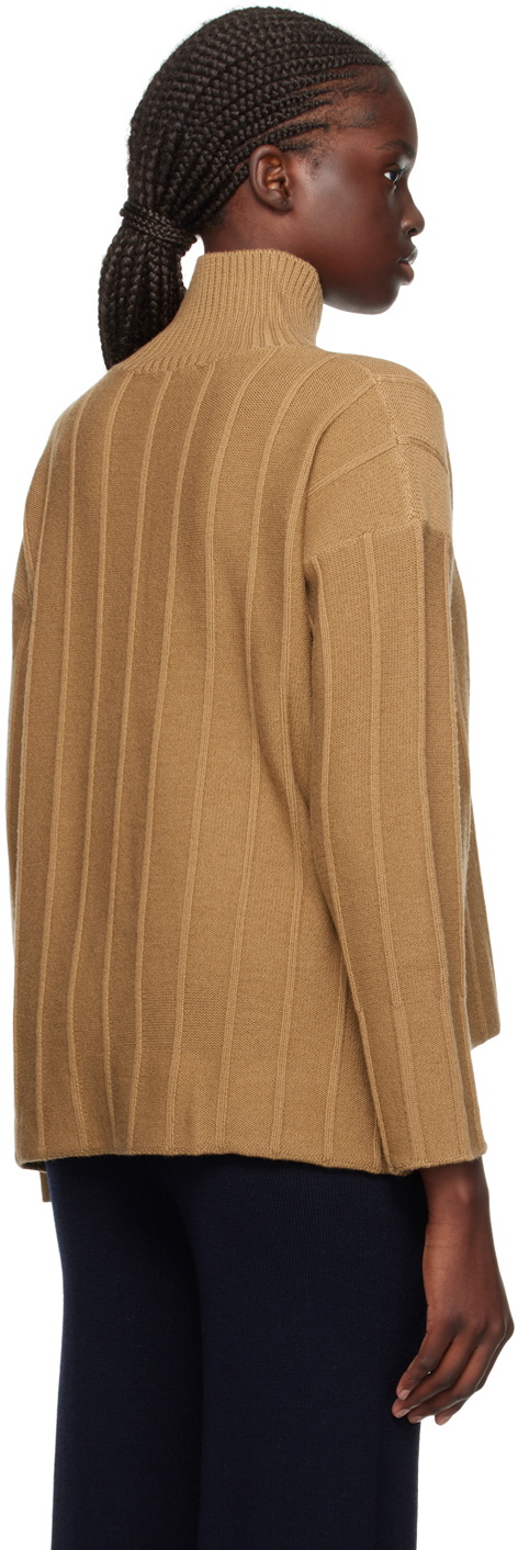 Max Mara Leisure Tan Beira Turtleneck
