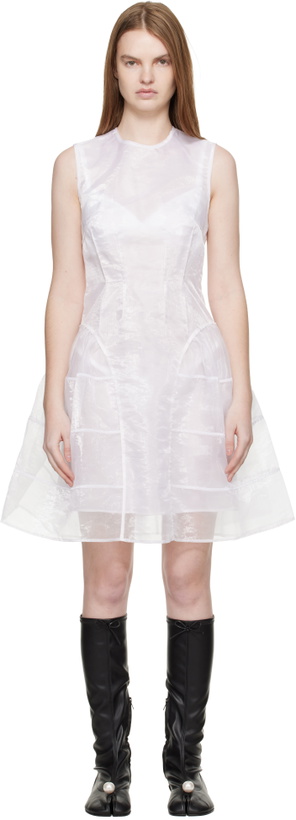 Photo: Cecilie Bahnsen White CBclaudie Minidress