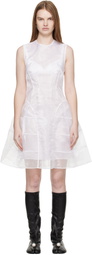 Cecilie Bahnsen White CBclaudie Minidress