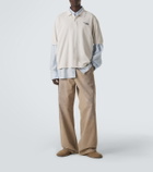 Acne Studios Cotton twill wide-leg pants