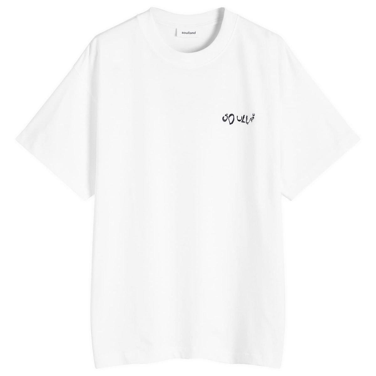 【関税込み】Soulland ホワイト Kai Tシャツ Soullandのホワイト Kai Tシャツがセール中