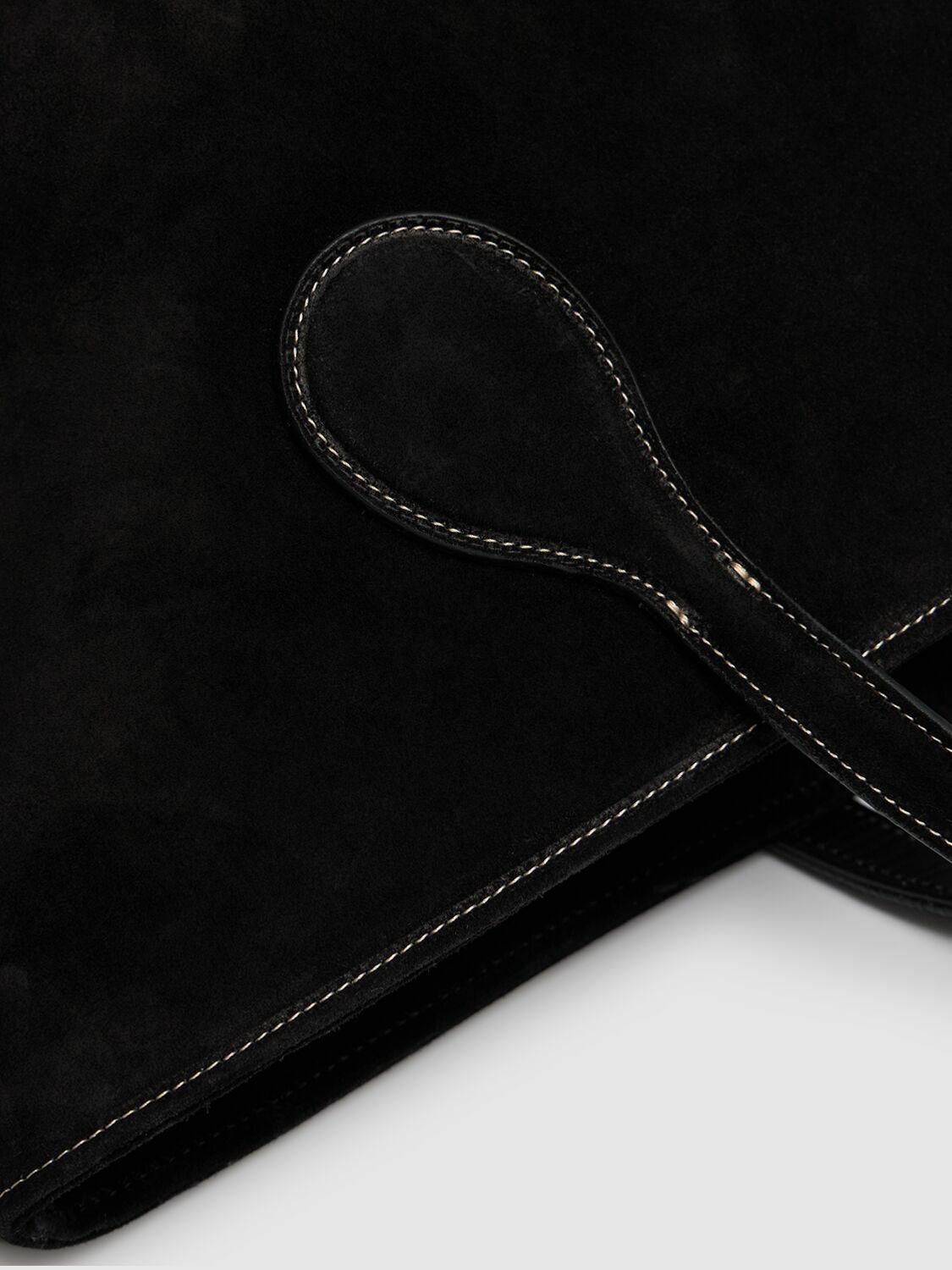 LITTLE LIFFNER Sprout Suede Tote Bag
