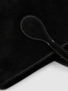 LITTLE LIFFNER Sprout Suede Tote Bag