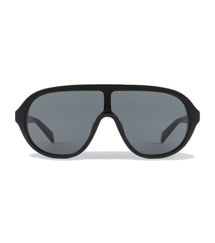 Photo: Celine Eyewear Mask-shaped acetate sunglasses