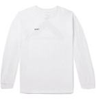 WTAPS - Logo-Print Cotton-Jersey T-Shirt - White
