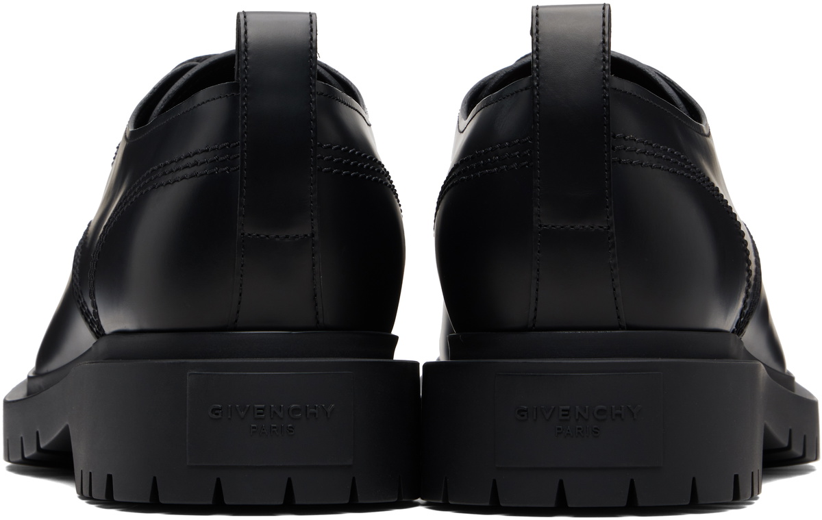 Givenchy Black Bullskin Derbys