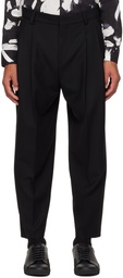 Hugo Black Slim-Fit Trousers