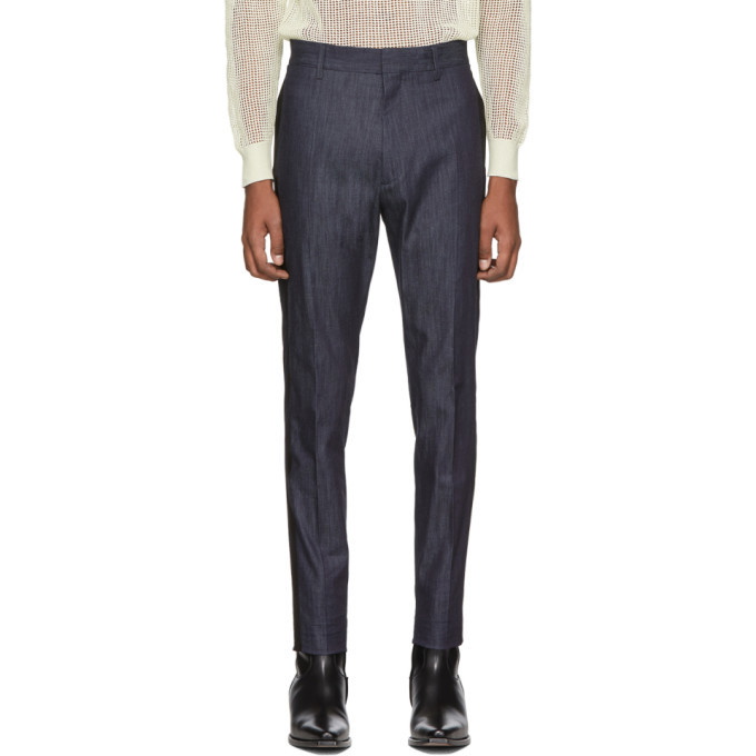 Photo: Dsquared2 Blue Denim Berlin Pants