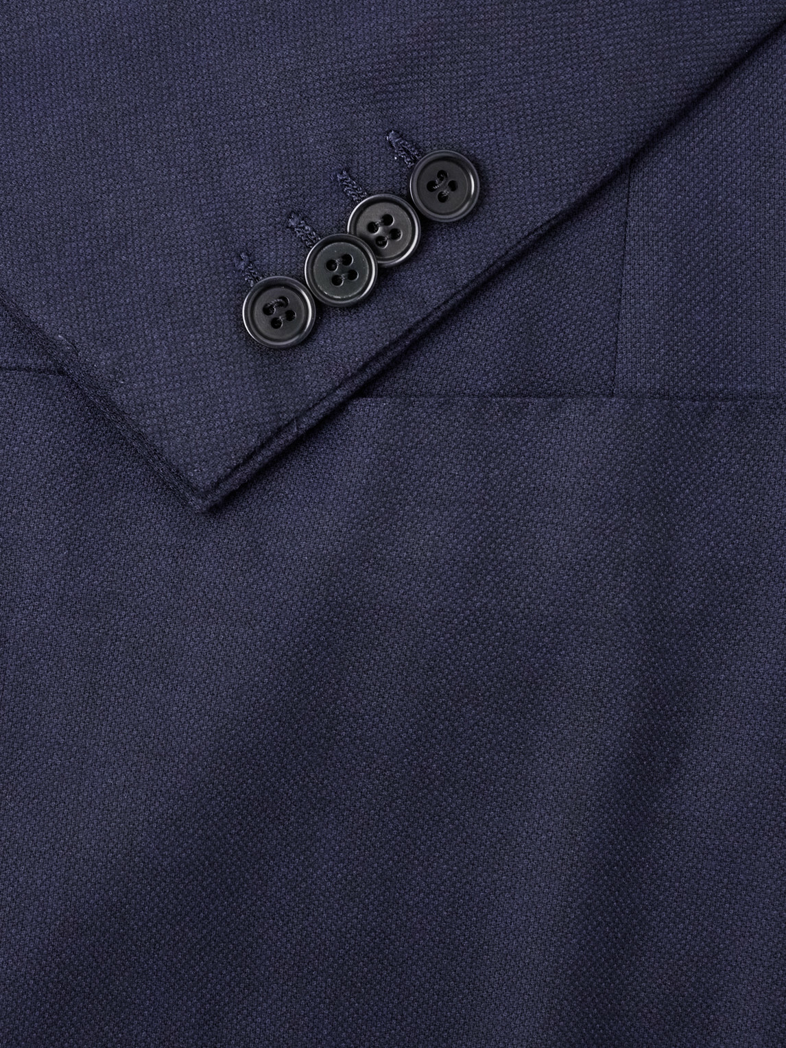 Kiton - Virgin Wool Suit Jacket - Blue