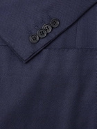 Kiton - Virgin Wool Suit Jacket - Blue