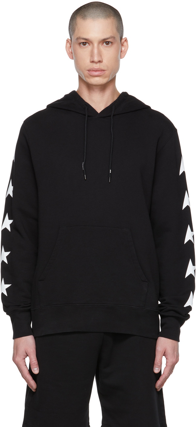 パーカー・フーディ Golden  Deluxe Brand Black Cotton Alighiero Sweatshirt Golden Goose Deluxe Brand Black Cotton Alighiero Sweatshirt