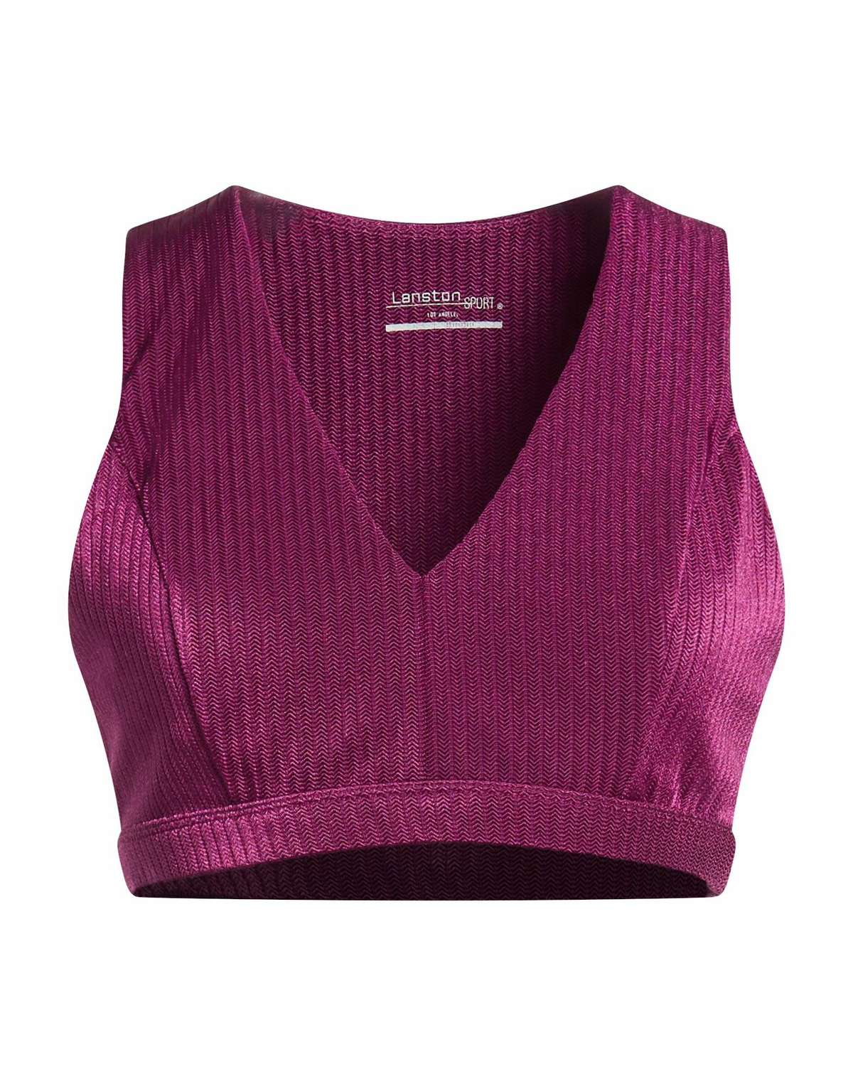 Lanston Sport Womens Top Plum