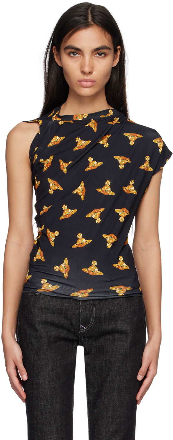 【関税込み】Vivienne Westwood ブラック Bear Hebo Tシャツ Black Bear Hebo T-Shirt by Vivienne Westwood on Sale
