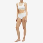 Palm Angels Women's Logo Tape Bra in White