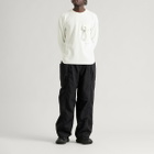 And Wander Men's Longsleeve Waffle T-Shirt in White