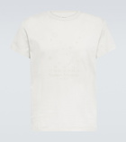 Maison Margiela - Embroidered cotton jersey T-shirt